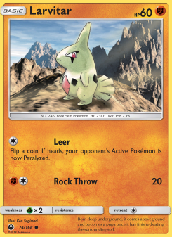 Larvitar CES 74