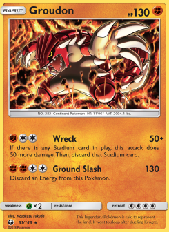 Groudon CES 81