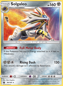 Solgaleo CES 99