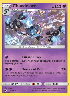 Chandelure LOT 103
