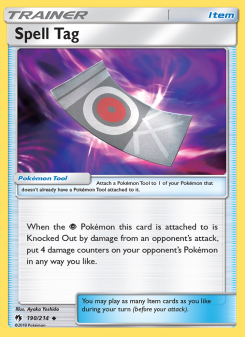 Spell Tag LOT 190