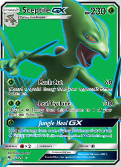 Sceptile GX LOT 196