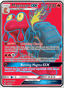 Magcargo GX LOT 198