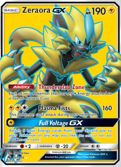Zeraora GX LOT 201