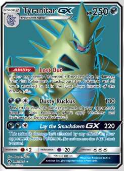 Tyranitar GX LOT 203