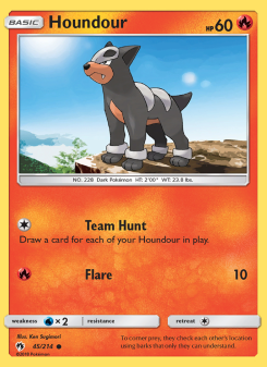 Houndour LOT 45