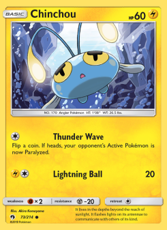 Chinchou LOT 73