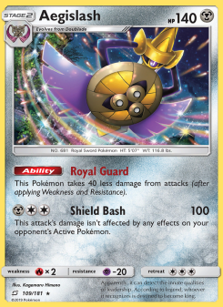 Aegislash TEU 109