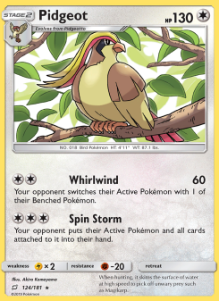 Pidgeot TEU 124