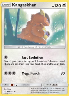 Kangaskhan TEU 128