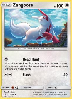 Zangoose TEU 132