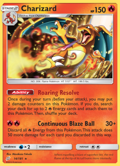 Charizard TEU 14