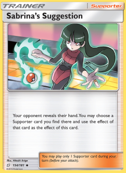 Sabrina’s Suggestion TEU 154