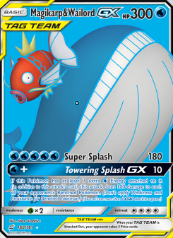 Magikarp & Wailord GX TEU 160