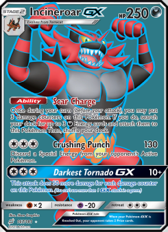 Incineroar GX TEU 167