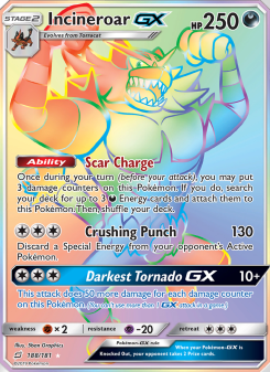 Incineroar GX TEU 188