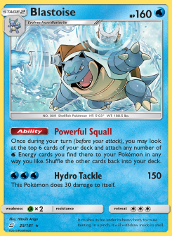 Blastoise TEU 25