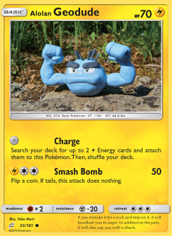 Alolan Geodude TEU 35