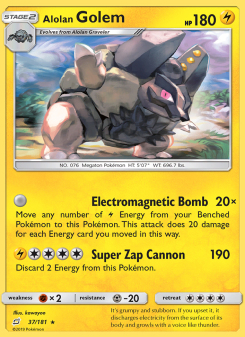 Alolan Golem TEU 37