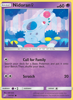 Nidoran♀ TEU 54