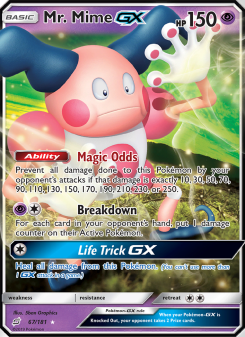 Mr. Mime GX TEU 67