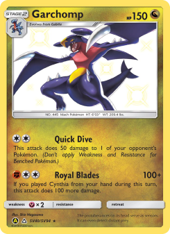 Garchomp SMA SV40