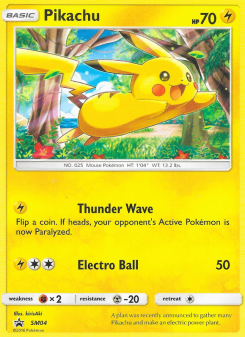 Pikachu SMP SM04