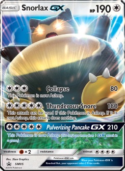 Snorlax GX SMP SM05