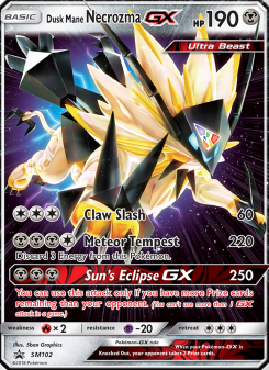 Dusk Mane Necrozma GX SMP SM102