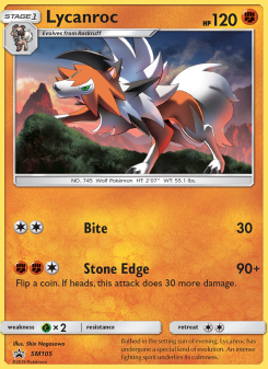 Lycanroc SMP SM105