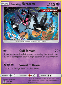 Dawn Wings Necrozma SMP SM106