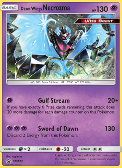 Dawn Wings Necrozma SMP SM123