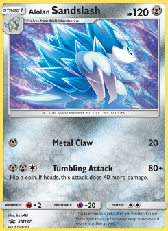 Alolan Sandslash SMP SM127
