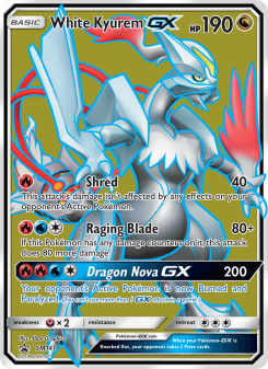 White Kyurem GX SMP SM141