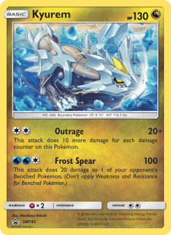 Kyurem SMP SM142