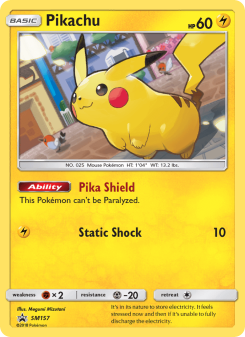 Pikachu SMP SM157