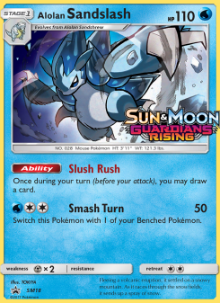 Alolan Sandslash SMP SM18