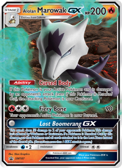 Alolan Marowak GX SMP SM187