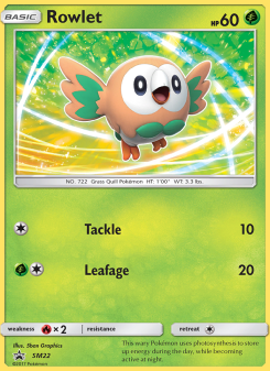 Rowlet SMP SM22