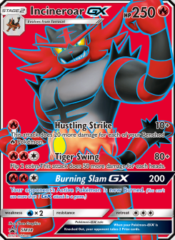 Incineroar GX SMP SM38