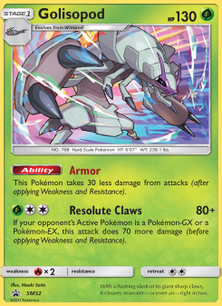 Golisopod — Black Star Promo SM