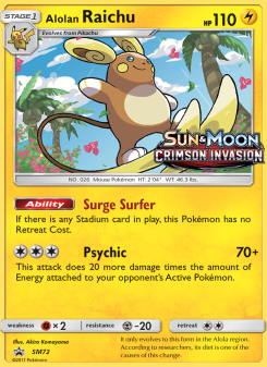 Alolan Raichu SMP SM72