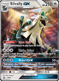 Silvally GX SMP SM91