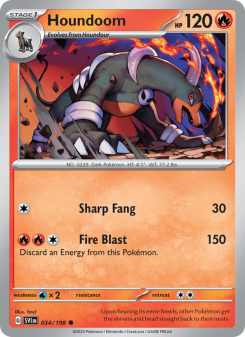 Houndoom SVI 034