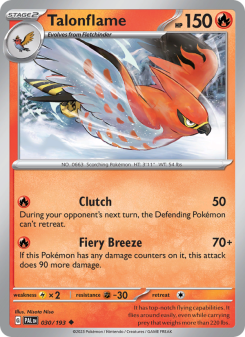 Talonflame PAL 030