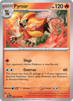 Pyroar PAL 032