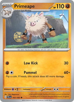 Primeape PAL 107