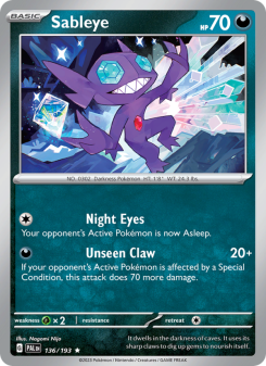 Sableye PAL 136