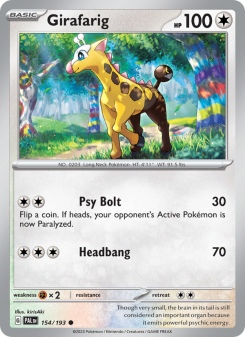 Girafarig PAL 154