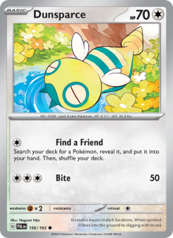Dunsparce PAL 156